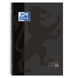 4432-Oxford Europeanbook 1 cuaderno y block A4 80 hojas Negro