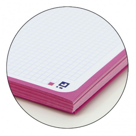 4437-CUADERNO EUROPEANBOOK 1 TAPA EXTRADURA A4+ 80 HOJAS 5X5 COLOR FUCSIA OXFORD 100430270