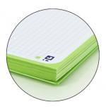 4439-CUADERNO EUROPEANBOOK 1 TAPA EXTRADURA A4+ 80 HOJAS 5X5 COLOR VERDE MANZANA OXFORD 100430199