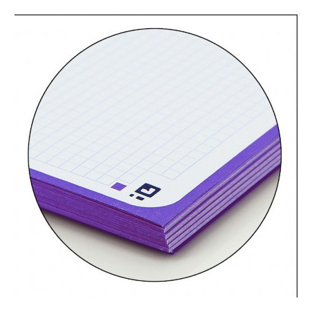 4443-Oxford Europeanbook 1 cuaderno y block A4 80 hojas Purpura