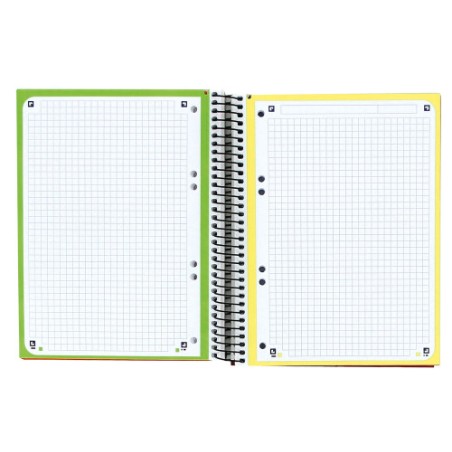 4455-Oxford Europeanbook 4 cuaderno y block A5+ 120 hojas Colores surtidos