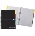 4462-Oxford Europeanbook 5 cuaderno y block A4+ 100 hojas Negro, Verde
