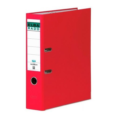 4489-Elba Rado Chic carpeta de carton Folio Rojo