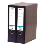 4508-Elba Modulos Rado Top carpeta de carton A4 Negro