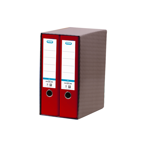 4509-MODULO ARCHIVADOR PALANCA x2 RADO TOP A4 ANCHOS COLOR ROJO ELBA 100580052