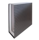 4510-CAJETIN ARCHIVADOR PALANCA Y CARPETA DE ANILLAS FOLIO ANCHO COLOR NEGRO ELBA 100580161