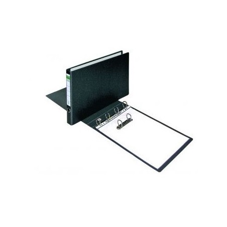 4512-Elba Carton Compacto carpeta de carton A3 Negro