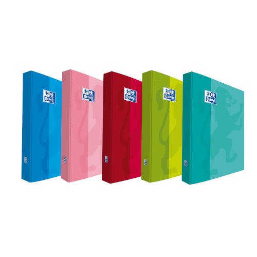 4514-CARPETA DE ANILLAS 4X40 TAPA EXTRADURA A4+ COLORES SURTIDOS SCHOOL OXFORD 400106672
