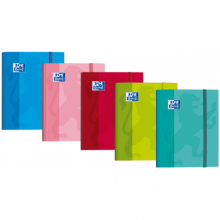 4521-CARPETA DE GOMAS CON SOLAPAS TAPA EXTRADURA A4+ COLORES SURTIDOS SCHOOL OXFORD 400106673