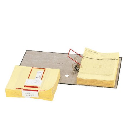 4526-CAJA 100 ENCUADERNADORES DE CLIP 12X8,5 ROJO ELBA 100580277