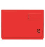 4533-SUBCARPETA CON BOLSA Y SOLAPA INTENSAS 320 GRS FOLIO COLOR ROJO GIO 400040684