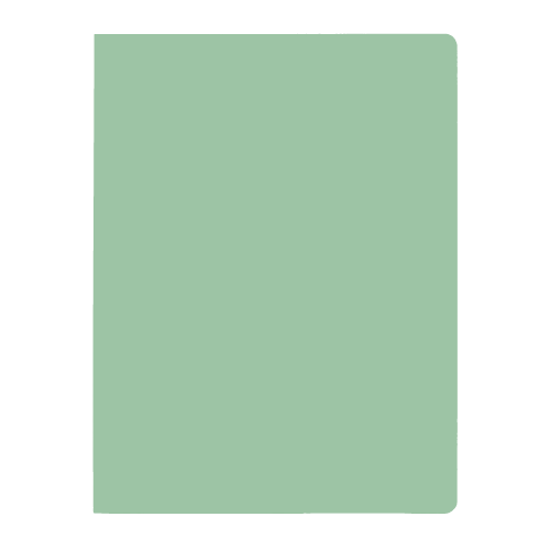 4541-SUBCARPETA SIMPLES PASTEL 180 GRS A4 COLOR VERDE GIO 400040509