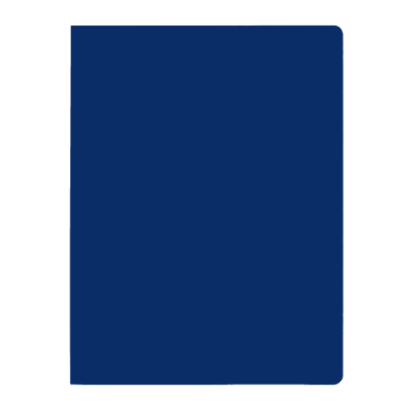 4548-SUBCARPETA SIMPLES INTENSAS 250 GRS FOLIO COLOR AZUL OSCURO  GIO 400040489