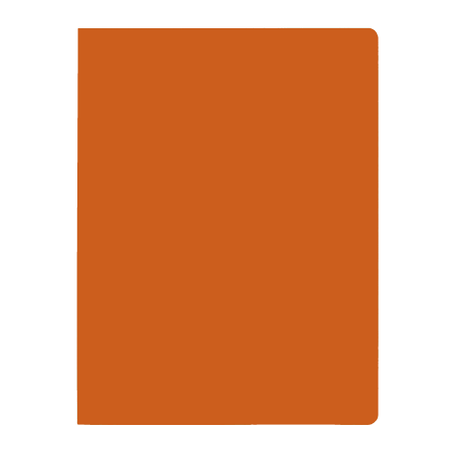 4555-SUBCARPETA SIMPLES INTENSAS 250 GRS A4 COLOR NARANJA GIO 400040486