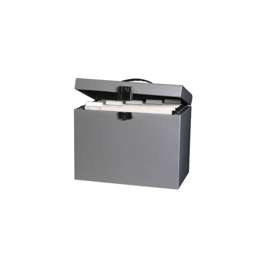 4573-MALETIN METALICO CLASS N GO CLASSIC A4 COLOR GRIS OXFORD 100330261