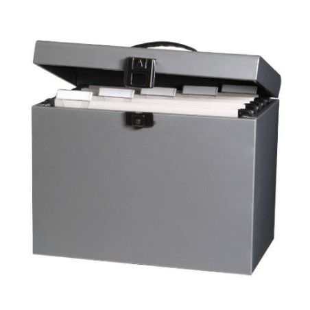 4573-MALETIN METALICO CLASS N GO CLASSIC A4 COLOR GRIS OXFORD 100330261