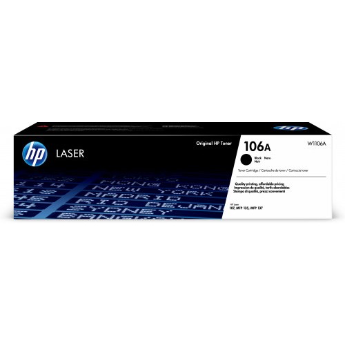4574-HP 106A TONER HP106A NEGRO (W1106A)