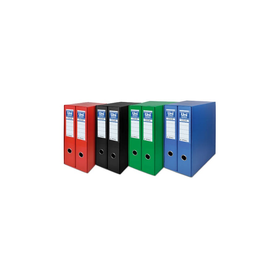4615-MODULO 2 ARCHIVADORES PALANCA 65 COLOR NEGRO UNISYSTEM COLOR 17231010