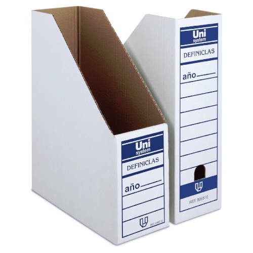 4655-BOX REVISTERO CARTON DEFINICLAS UNISYSTEM DEFINICLAS 70906570