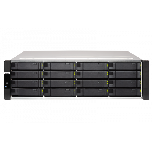 4694-QNAP ES1686dc D-2142IT Ethernet Bastidor (3U) Negro NAS