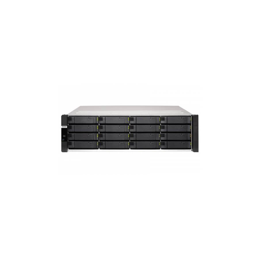 4694-QNAP ES1686dc D-2142IT Ethernet Bastidor (3U) Negro NAS