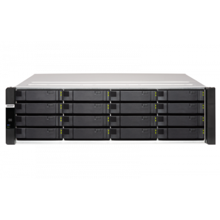 4694-QNAP ES1686dc D-2142IT Ethernet Bastidor (3U) Negro NAS