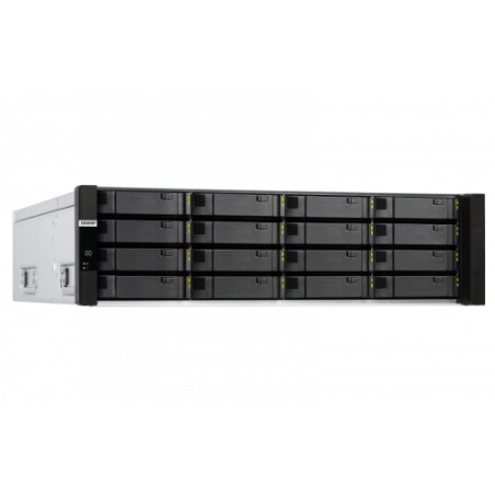 4695-QNAP ES1686dc D-2142IT Ethernet Bastidor (3U) Negro NAS