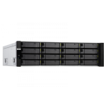 4695-QNAP ES1686dc D-2142IT Ethernet Bastidor (3U) Negro NAS