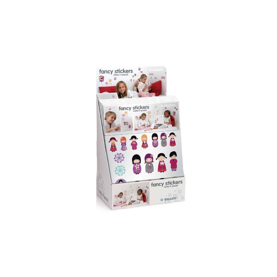 4721-EXPOSITOR DE SOBREMESA 24 STICKERS DE VINILIO BUSQUETS 15012900110