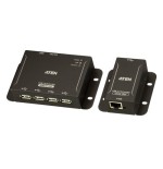 4757-ATEN Extensor USB 2.0 por Cat 5 con hub de cuatro puertos (hasta 50 m)