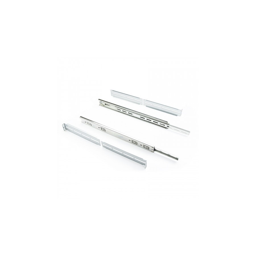 4759-Nanocable Guias laterales telescopicas para Caja Rack de 19"