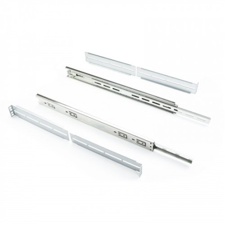 4759-Nanocable Guias laterales telescopicas para Caja Rack de 19"