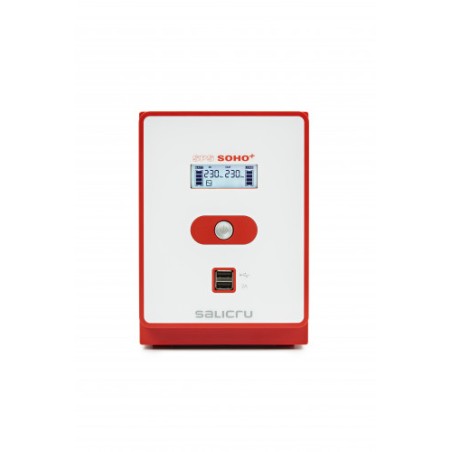 4785-SALICRU SPS 1200 SOHO+ IEC - SISTEMA DE ALIMENTACION ININTERRUMPIDA (SAI/UPS) DE 1200 VA LINE-INTERACTIVE Y CON DOB