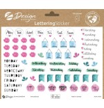 4843-SOBRE CON 2 HOJAS 76X120MM Y 132 PEGATINAS DIAS DE LA SEMANA AVERY 54542