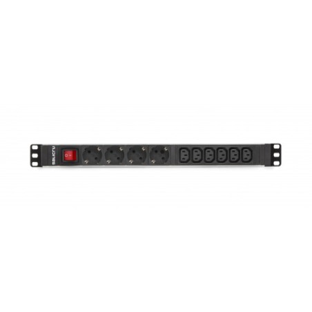 4864-Salicru Regleta SPS PDU - Unidad de distribucion de energia (SPS 4F+6F PDU SCH+C13/C14)