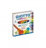 4865-ESTUCHE 24 ROTULADORES TURBO COLOR GIOTTO F417000