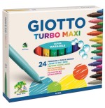 4868-ESTUCHE 24 ROTULADORES TURBO MAXI GIOTTO F455000