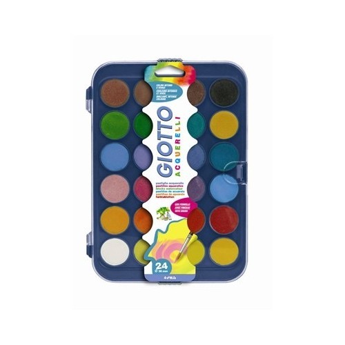 4874-ESTUCHE 24 ACUARELAS 30MM GIOTTO F352400