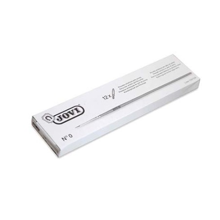 4957-ESTUCHE 12 PINCELES ARTISTICOS PELO PONEY No 0 JOVI 8200