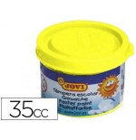4971-ESTUCHE TEMPERA ESCOLAR 5 BOTES 35 ML - AMARILLO JOVI 50302