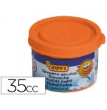 4972-ESTUCHE TEMPERA ESCOLAR 5 BOTES 35 ML - NARANJA JOVI 50306