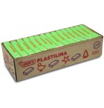5030-CAJA 15 PASTILLAS PLASTILINA 350 G - VERDE CLARO JOVI 7210