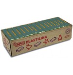 5031-CAJA 15 PASTILLAS PLASTILINA 350 G - VERDE OSCURO JOVI 7211