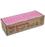 5034-CAJA 15 PASTILLAS PLASTILINA 350 G - LILA JOVI 7214