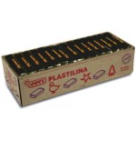 5035-CAJA 15 PASTILLAS PLASTILINA 350 G - NEGRO JOVI 7215