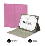 5070-SUBBLIM Funda Tablet Clever Stand Tablet Case 10,1" Pink