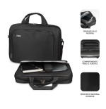5106-SUBBLIM Maletin Ordenador Oxford Laptop Bag 11-12,5" Black