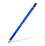 5199-BLISTER CON 3 LAPICES, GRADUACIONES 4B, 6B Y 8B + PINCEL No 8 STAEDTLER 100A SBK4