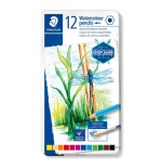 5206-ESTUCHE METALICO CON 12 LAPICES, COLORES SURTIDOS STAEDTLER 146C M12