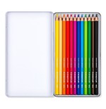 5207-ESTUCHE METALICO CON 12 LAPICES, COLORES SURTIDOS STAEDTLER 146C M12